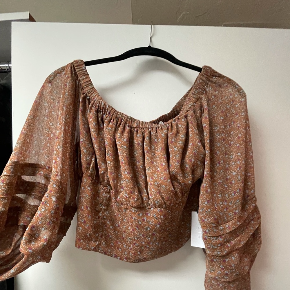 ASTR the label never worn blouse runs small